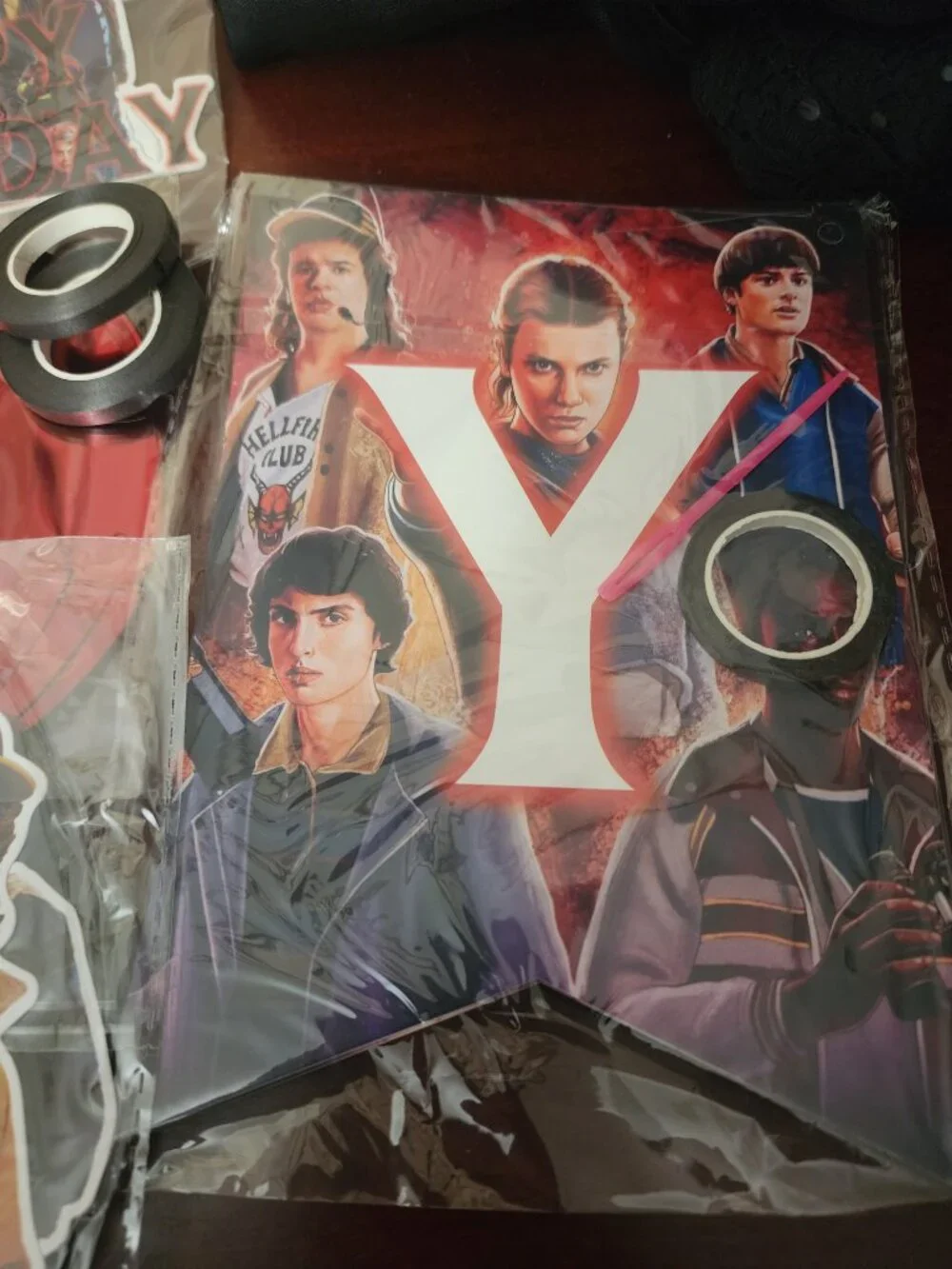 Stranger Things Season 5 Party Supplies